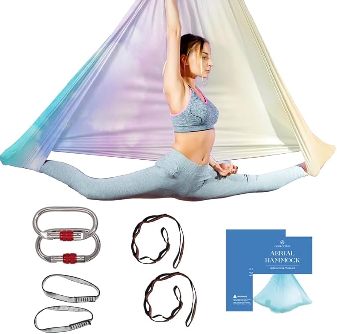 Aerial Silk Yoga Hammock & Swing by AumActive