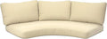 Outdoor Curved Sofa Cushion Cover by Unknown