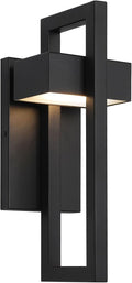 LamQee Outdoor Wall Lights Modern Exterior Lighting Fixtures, 3000K Integrated by LamQeeLights