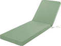 Chaise Lounge Cushion for Outdoor Furniture, Waterproof Fade and Tear Resistant by COMCAVER