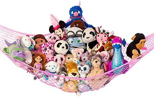 Lilly's Love Stuffed Animal Hammock | Corner Hanging Organizer, Toy Storage - Image 4
