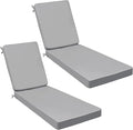 AAAAAcessories Outdoor Chaise Lounge Cushions, Fade-Resistant, Waterproof Patio by AAAAAcessories