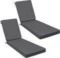 AAAAAcessories Outdoor Chaise Lounge Cushions, Fade-Resistant, Waterproof Patio by AAAAAcessories