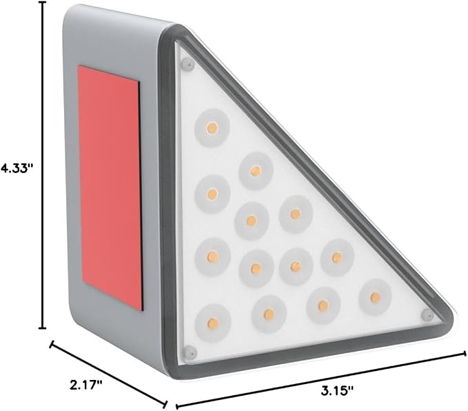 NIORSUN Solar Step Lights, 6 Pack Warm White Solar Stair Lights Outdoor - Image 9