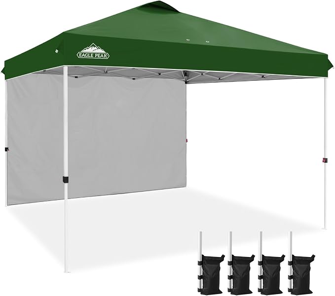 EAGLE PEAK Commercial Canopy 12x12 Pop Up Canopy Tent by EAGLEPEAK
