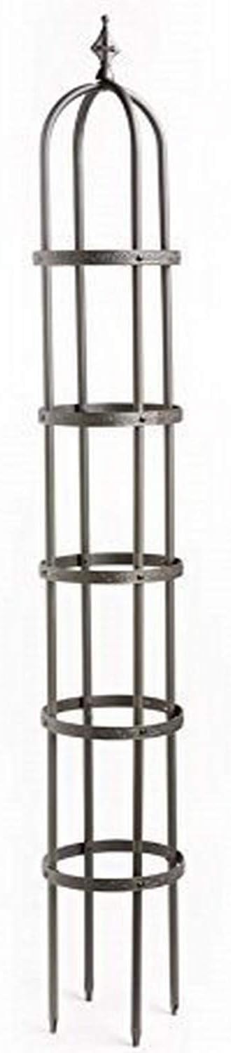 Plow & Hearth Metal Garden Obelisk | Indoor/Outdoor | Powder-Coated Steel | by PlowHearth