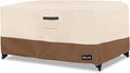 Patio Coffee Table Cover, 600D Waterproof Heavy Duty Rectangular Outdoor Table by PatioFurnitureCovers