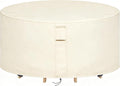 Round Patio Furniture Covers Waterproof, 84 Inch Outdoor High Round Table Cover by Hiticover