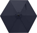 MASTERCANOPY Patio Umbrella 7.5 ft Replacement Canopy by MASTERCANOPY