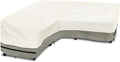 okcool Outdoor Sectional Sofa Cover Waterproof V Shaped Patio Furniture Covers by Okcool