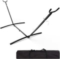 9FT Heavy Duty Adjustable Steel Hammock Stand, 450 LBS Capacity Outdoor Hammock by KYBOLT