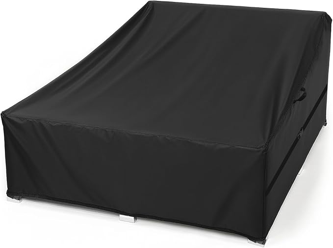 Outdoor Patio Rattan Daybed Cover, Waterproof Paito Sunbed Cover, Outdoor by Hiticover