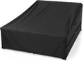 Outdoor Patio Rattan Daybed Cover, Waterproof Paito Sunbed Cover, Outdoor by Hiticover