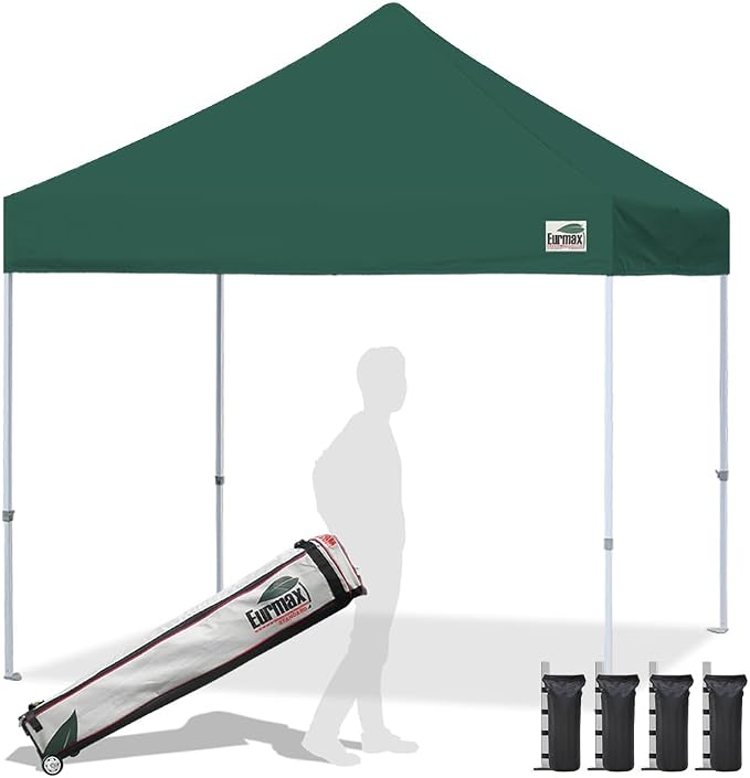 Eurmax USA Standard 10x10ft Patio Pop Up Canopy Tent by Eurmax