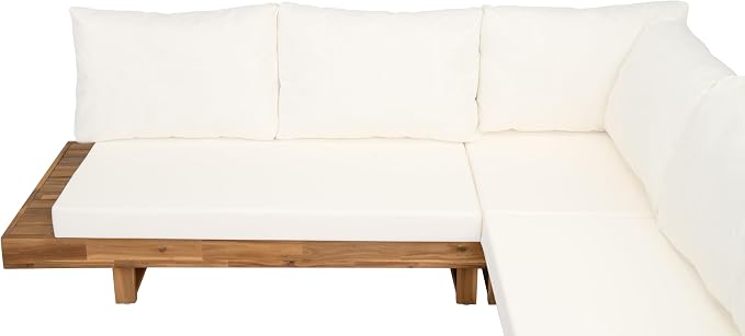 Christopher Knight Home Tenny 5-Seater Acacia Wood Patio Furniture Set - Image 10