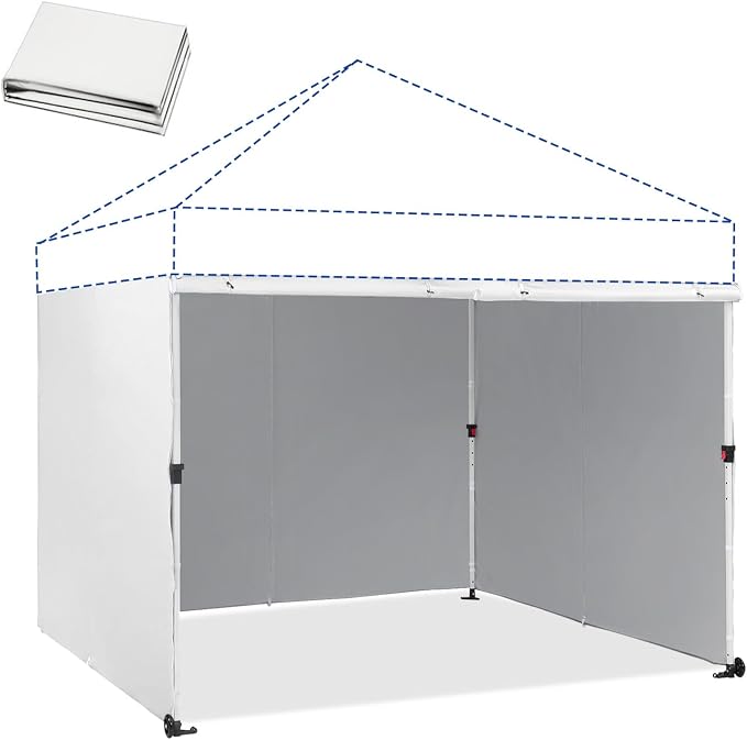 CROWN SHADES 8x8 Canopy Sidewalls by CrownShades