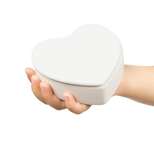 Colorations Decorate Your own Ceramic Heart Boxes - Image 7