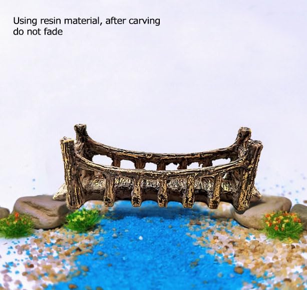 Miniature Bridge, Miniature Garden Accessories Set, DIY Landscape Bridge - Image 4