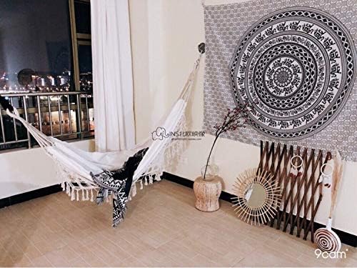 Outdoor Hammock Patio Hammock Beach Vacation Camping Climbing Traveling Hiking - Image 4