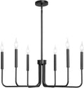 VEVOR 6-Light Chandelier, Metal Farmhouse Chandelier, Adjustable Height by VEVOR