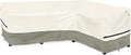 okcool Outdoor Sectional Sofa Cover Waterproof-L-Shaped Patio Furniture Covers by Okcool