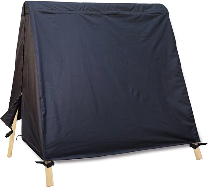 Patio Swing Cover A-Frame Swing Covers Waterproof 3 Seat UV Resistant Weather by SlanArrow