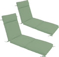 Chaise Lounge Cushion 80x26x3 Inch ?Set of 2 Outdoor Lounge Chair Cushions by Unknown