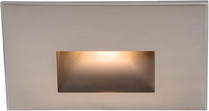 WAC Landscape Lighting, LEDme 120V LED Horizontal Indoor and Outdoor Step and by WAC+Lighting