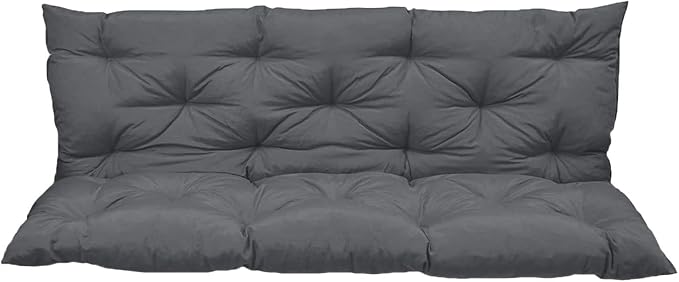 Outside Benches Cushion with Backrest, Thicken Waterproof Swing Cushions 2/3 by Unknown