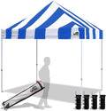 Eurmax USA Standard 10x10ft Patio Pop Up Canopy Tent by Eurmax