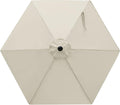 MASTERCANOPY Patio Umbrella 7.5 ft Replacement Canopy by MASTERCANOPY