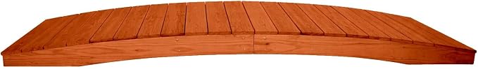 10 FT CEDAR Amish Made Pinewood Heavy Duty Garden Bridge by Unknown