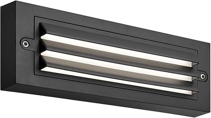 ZONK Outdoor Indoor Step Lights, 120V Line Voltage LED Landscape Stairway Lights by PLASTICSTEPLIGHTSWALLLIGHTS