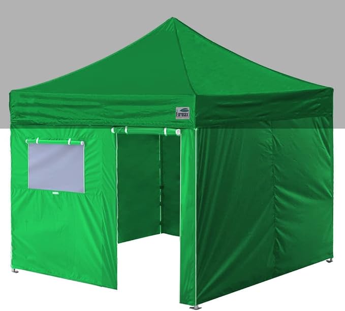 Eurmax USA Full Zippered Walls for 10 x 10 Easy Pop Up Canopy Tent, Enclosure by Eurmax