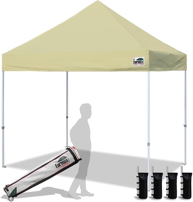 Eurmax USA Standard 10x10ft Patio Pop Up Canopy Tent by Eurmax