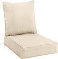 Sundale Outdoor Olefin Deep Seat Cushion, Patio Chair Cushion and Pillow by SundaleOutdoor
