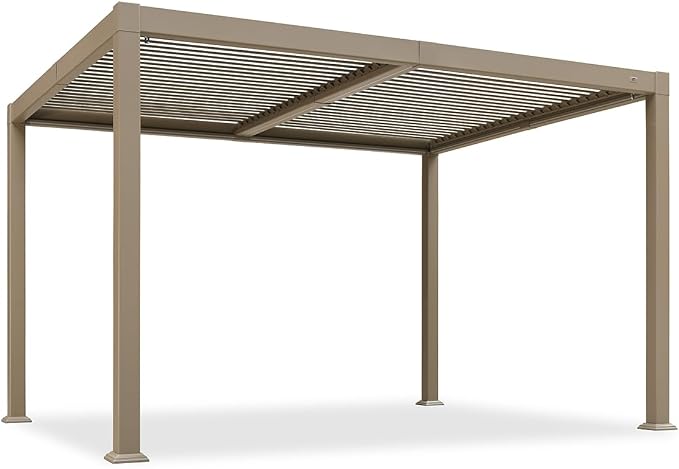 PURPLE LEAF 10x12 ft Louvered Pergola - Image 9