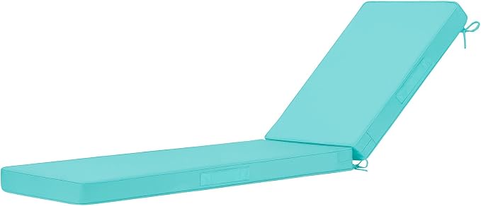 Cozyide Chaise Lounge Cushions Outdoor 72"x21"x3", Waterproof Lounge Chair by cozyide