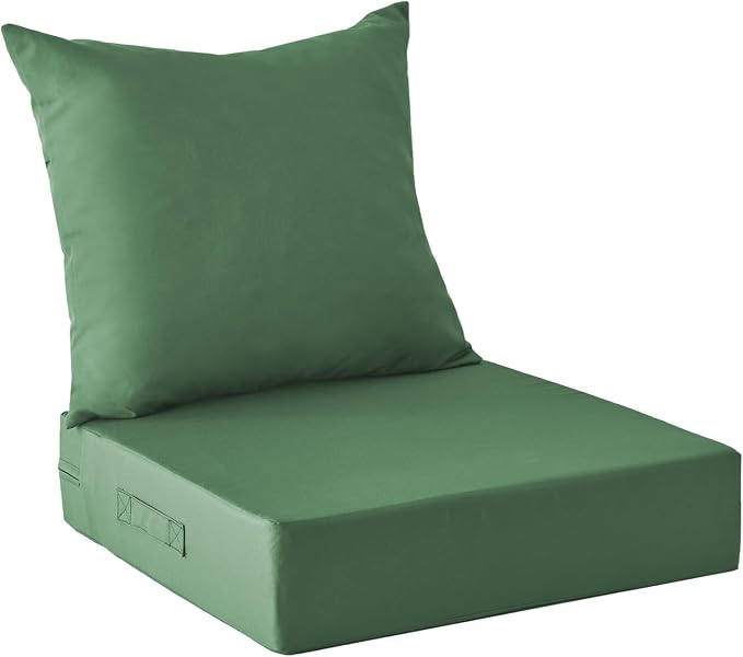 Outdoor Cushions for Patio Furniture, Outdoor Seat Cushion Set 24 x 24 x 4 Inch by IPYNBAP