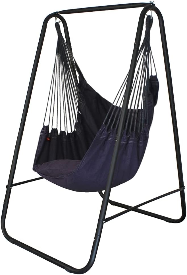 YUCAN Hammock Chair Stand with Hanging Swing Chair Included, Weather Resistant by Unknown
