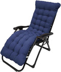 Patio Chaise Lounger Cushion, 61in Lounge Chair Recliners Chair Cushions by Pasrdqoyp