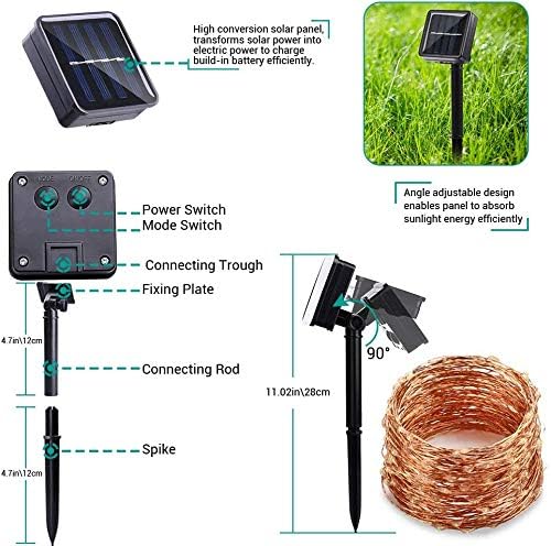 Lomotech Solar String Lights Outdoor - Image 5