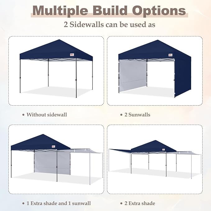 MASTERCANOPY Pop Up 10x10 Canopy Tent - Image 5