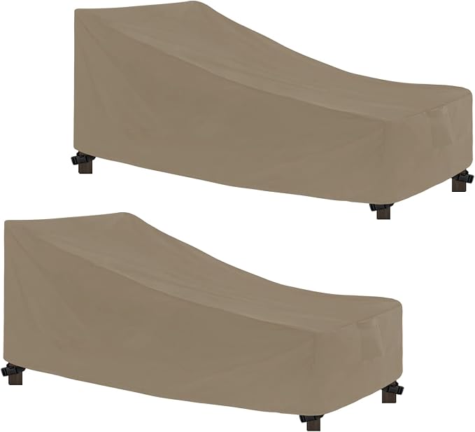 Easy-Going Waterproof Patio Lounge Chair Cover UV Resistant Outdoor Chaise by Easy-Going