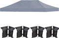LIUJIAYI Pop Up Canopy Replacement Top, 10x20 Heavy Duty 500D UV Protection by Unknown