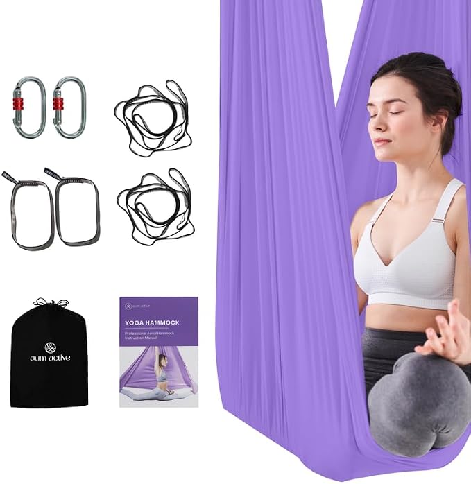 Aerial Silk Yoga Hammock & Swing by AumActive