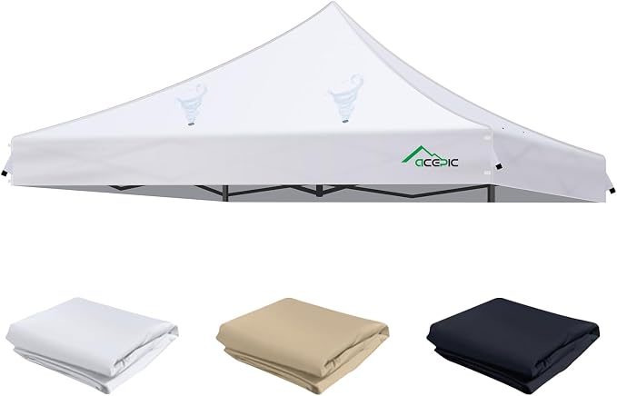 Heavy Duty 10x10 Canopy Replacement Top Cover by ACEPICOutdoor
