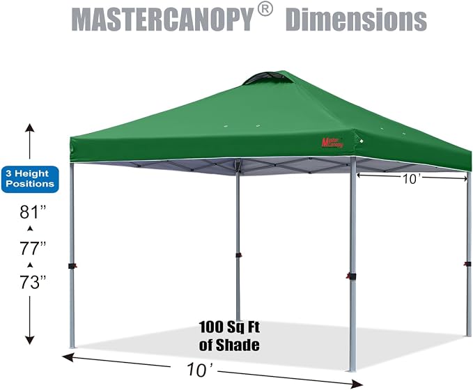 MASTERCANOPY Durable Pop-up Canopy Tent - Image 2