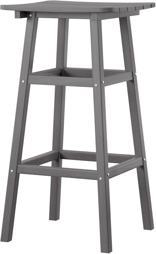 Outdoor Bar Table, HDPE Patio Bar Table, All Weather Height Patio Tables by Naga+Bahna