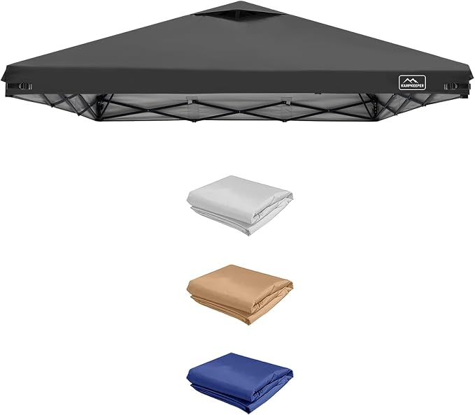 KAMPKEEPER Replacement Top Pop Up Canopy Tent Cover Roof by KAMPKEEPER